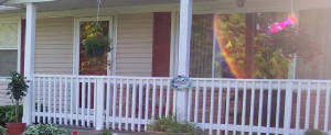 exterior porch painting byLocal House Painters Hadley & Son Painting Maineville Oh