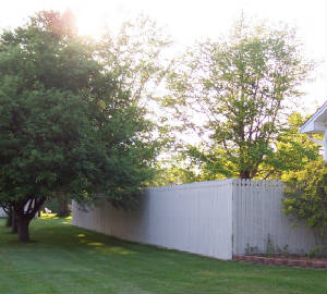 exterior fence staining by Contractor Painting Hadley & Son Painting Maineville Oh